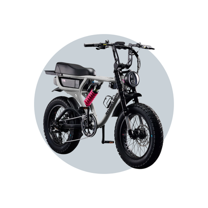 Flight Risk FR555 eBike  6 Months Free Service - Silver