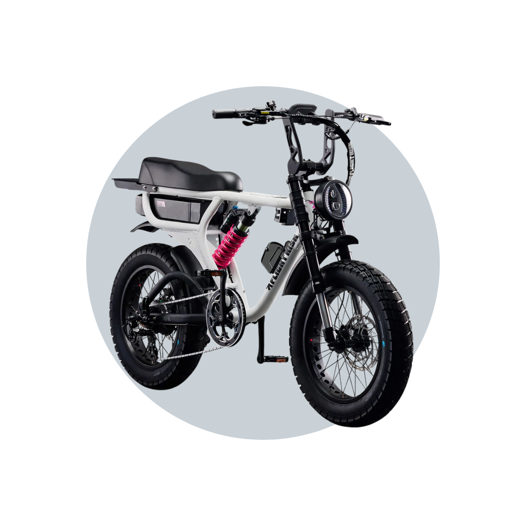 Flight Risk FR555 eBike  6 Months Free Service - White