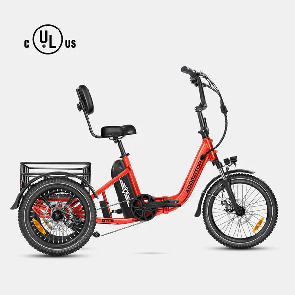 Addmotor Citytri E-310 Foldable Electric Trike 6 months Free Service