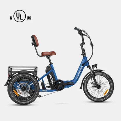 Addmotor Citytri E-310 Foldable Electric Trike 6 months Free Service