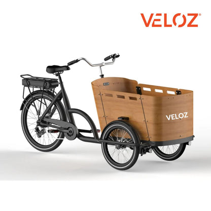 Veloz Electric Cargo Trike - 350W with 200Kg Load Capacity