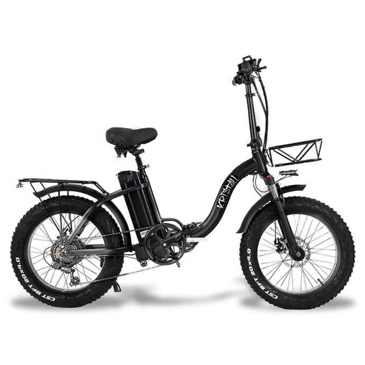 kristall y20 ebike in black colour