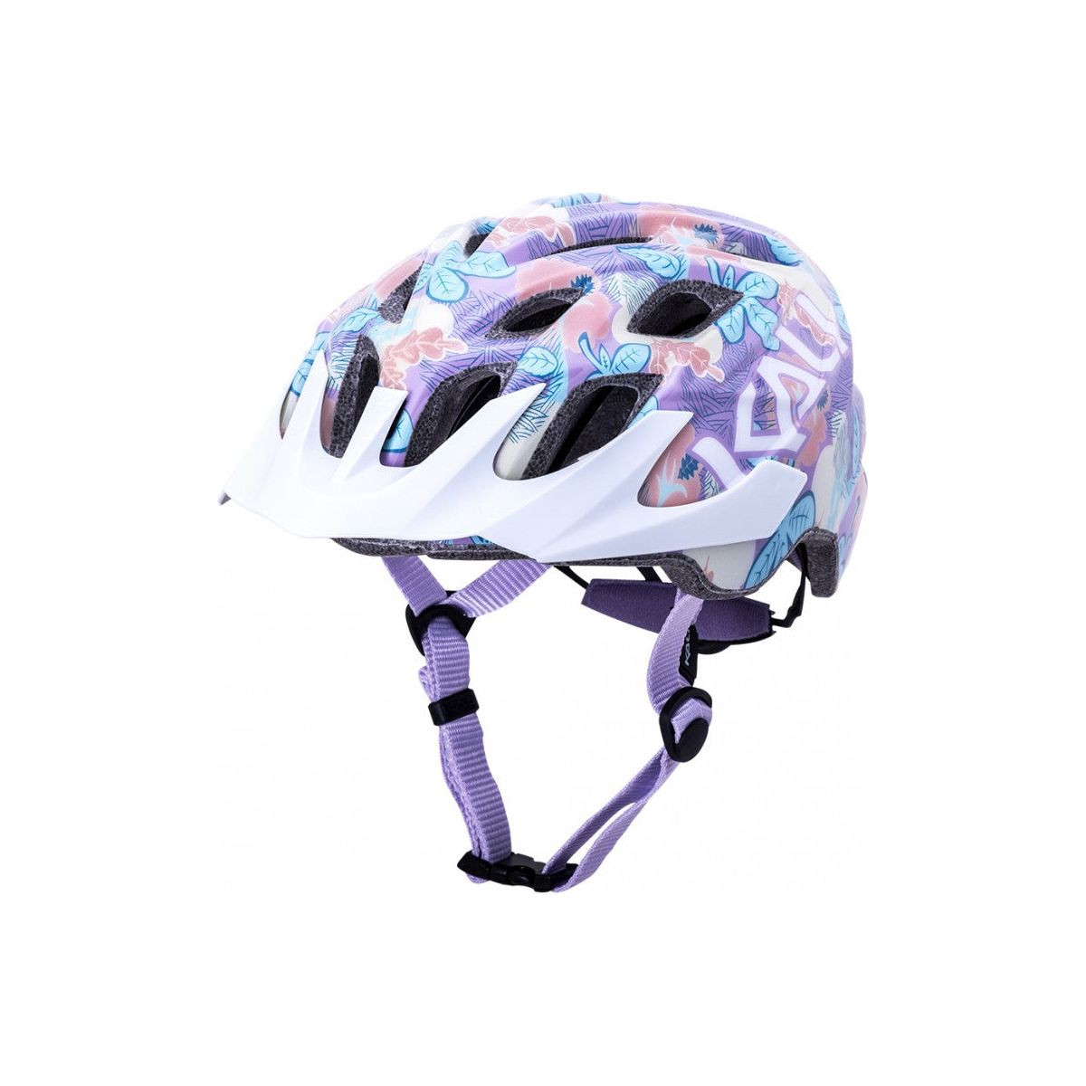 Chakra Youth Helmet Flora Girls Purple (52-57CM)