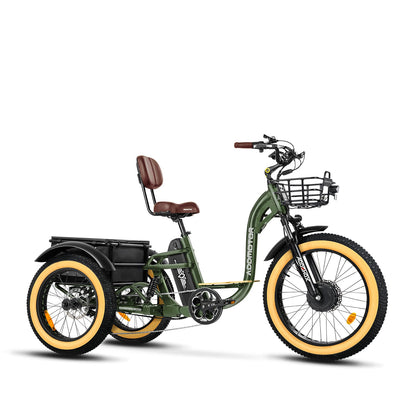 Addmotor Grandtan X Full-Suspension Electric Trike 6 Months Free Service