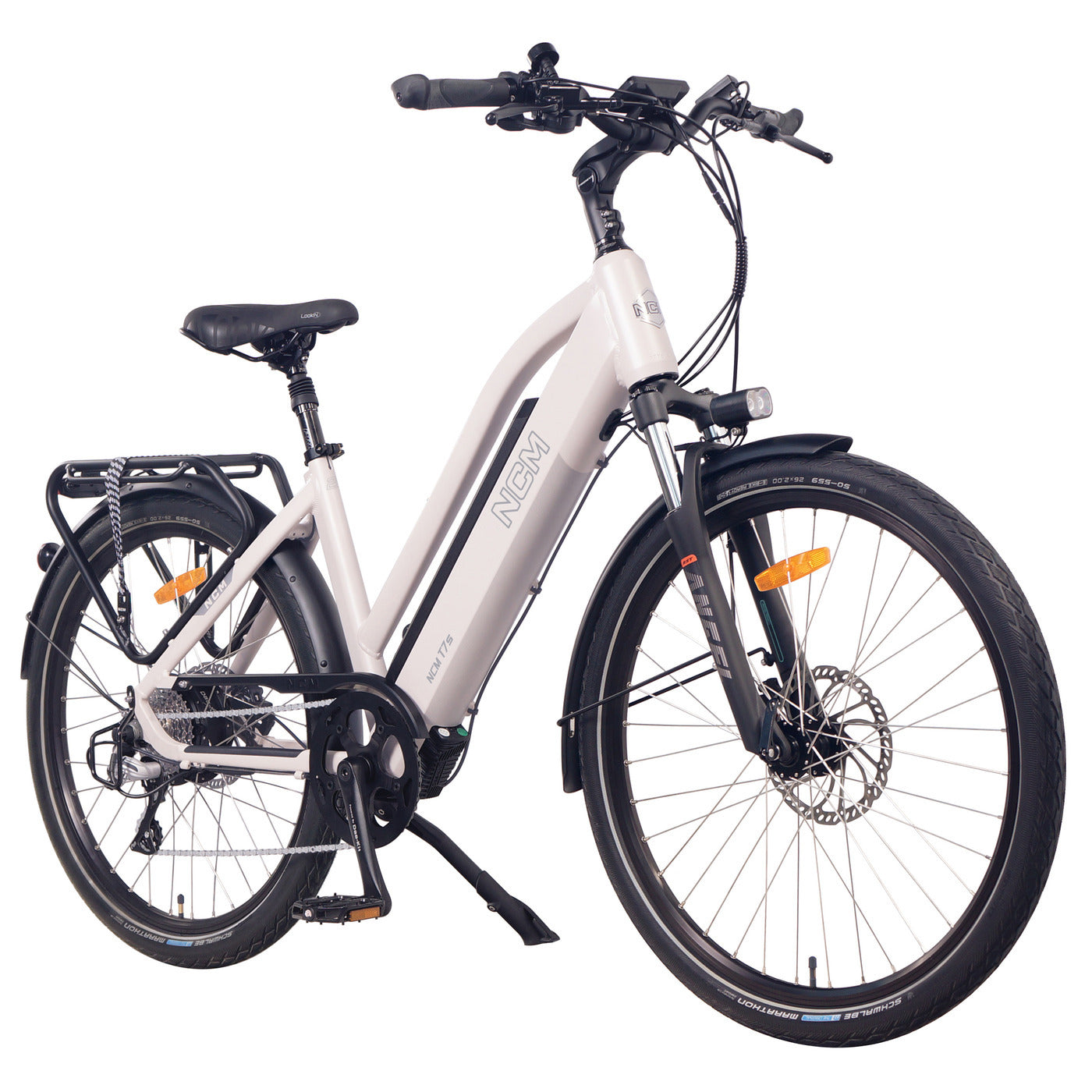 NCM T7s Step Thru Electric Bike  500W Peak 19Ah Battery 6 Months Free Service