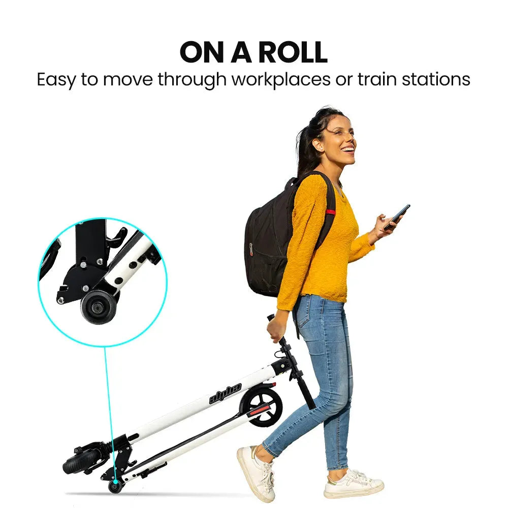 ALPHA Peak 300W 10Ah Electric Scooter Suspension 6 Months Free Service