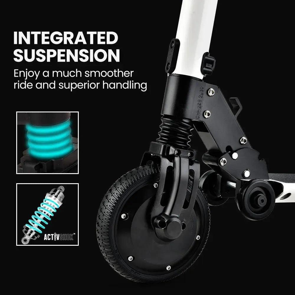 ALPHA Peak 300W 10Ah Electric Scooter Suspension 6 Months Free Service