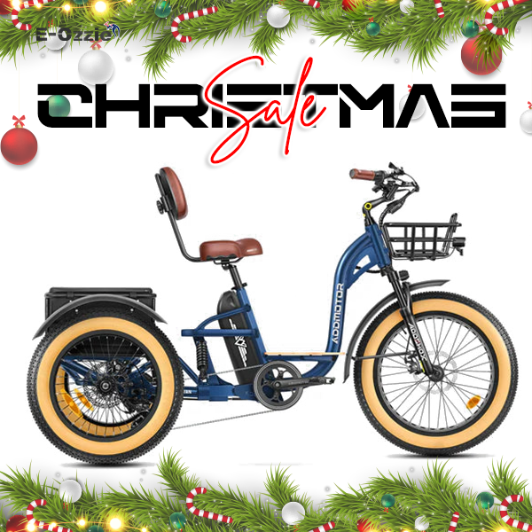 Addmotor Grandtan X Full-Suspension Electric Trike 6 Months Free Service