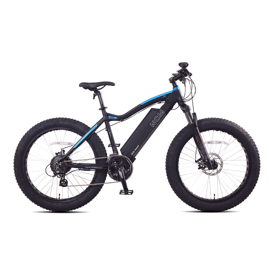 ncm aspen ebike in black colour