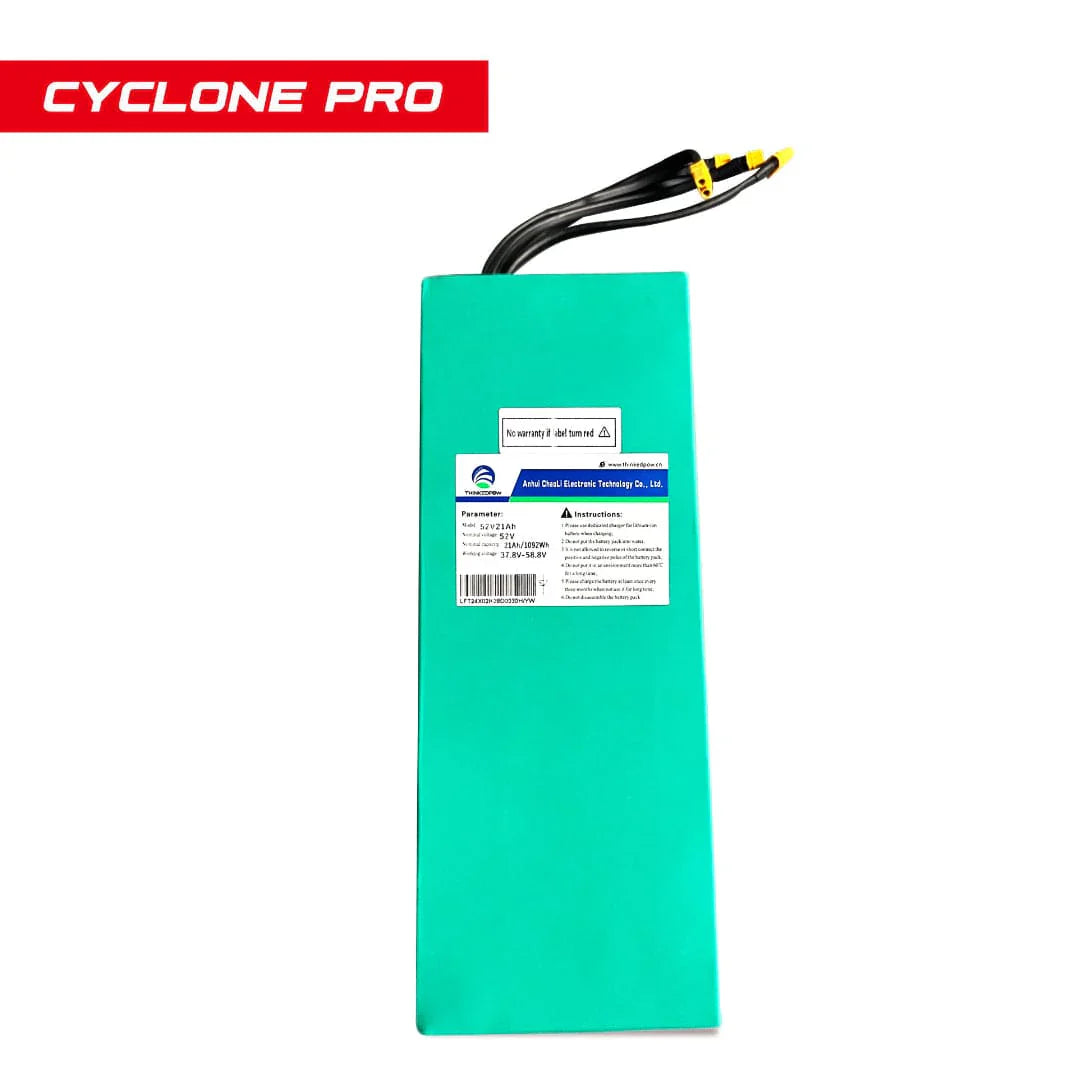 BATTERY - DRAGON CYCLONE PRO 52V 21AH