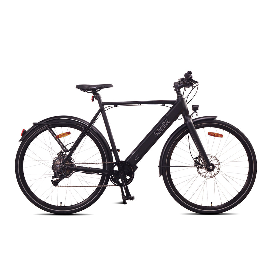 NCM C7 Trekking Bike, E-Bike, 250W, 36V 14Ah 504Wh Battery - EOzzie Electric Vehicles