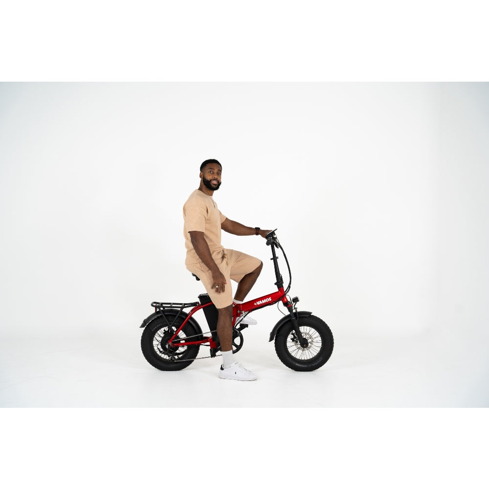 Vamos Electric Bike Model EL DOBLEZ, Foldable and portable all terrain 6 Months Free Service