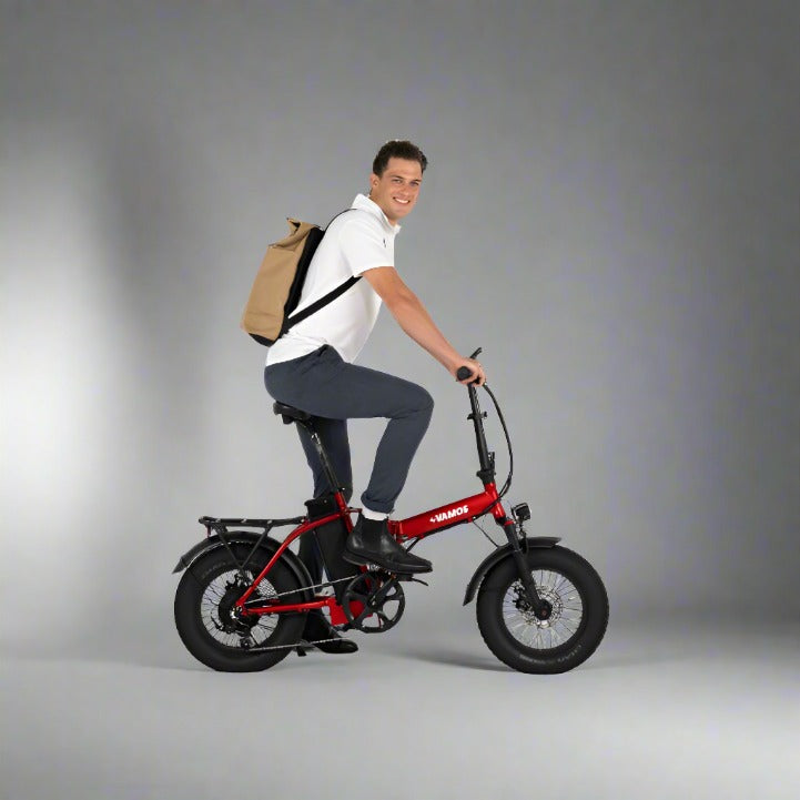 Vamos Electric Bike Model EL DOBLEZ, Foldable and portable all terrain 6 Months Free Service