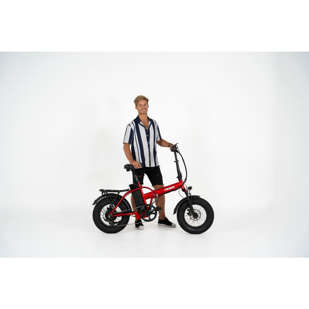 Vamos Electric Bike Model EL DOBLEZ, Foldable and portable all terrain 6 Months Free Service