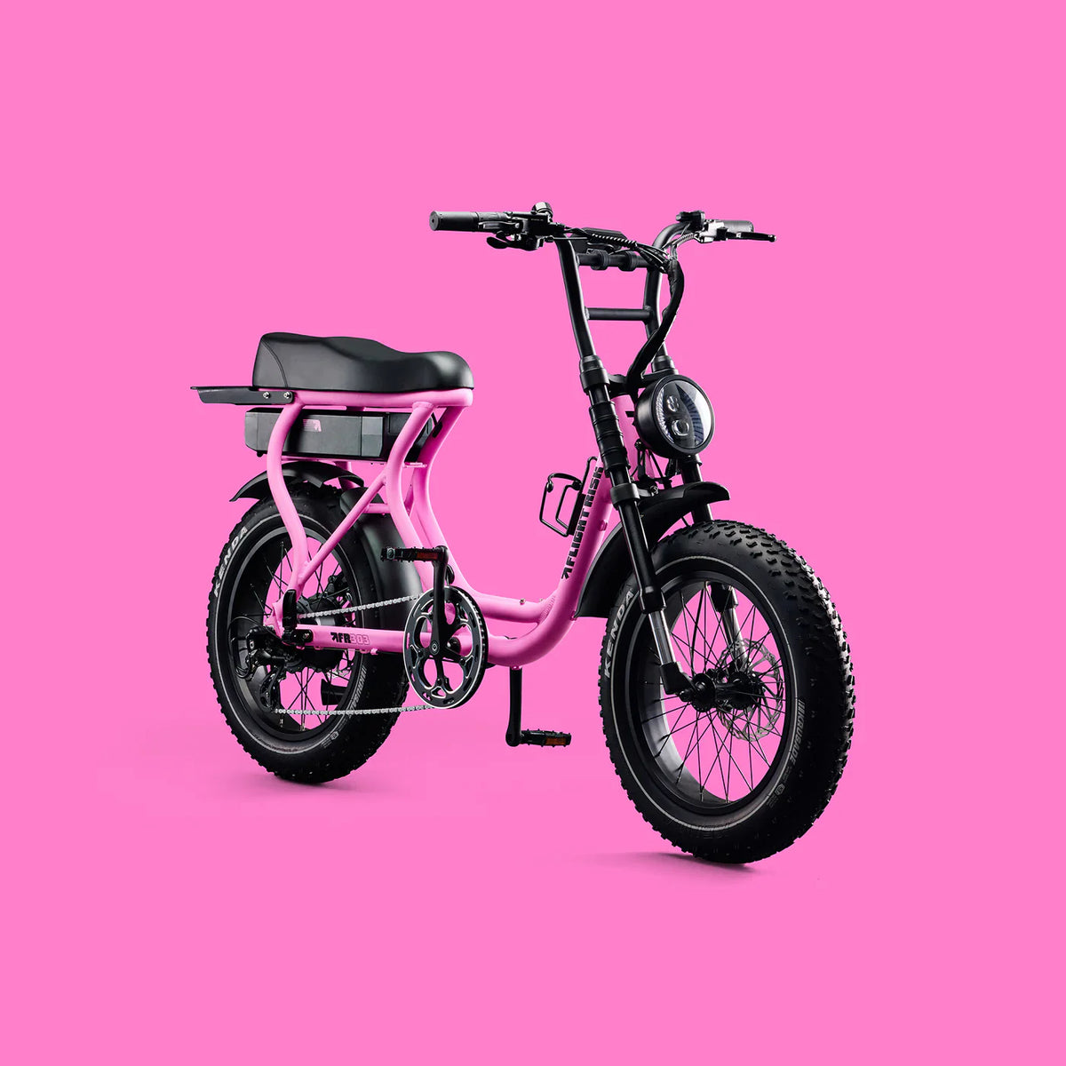 Flight Risk Fr303 Flight Risk FR303 eBike - Pink: Bold and High-Performance