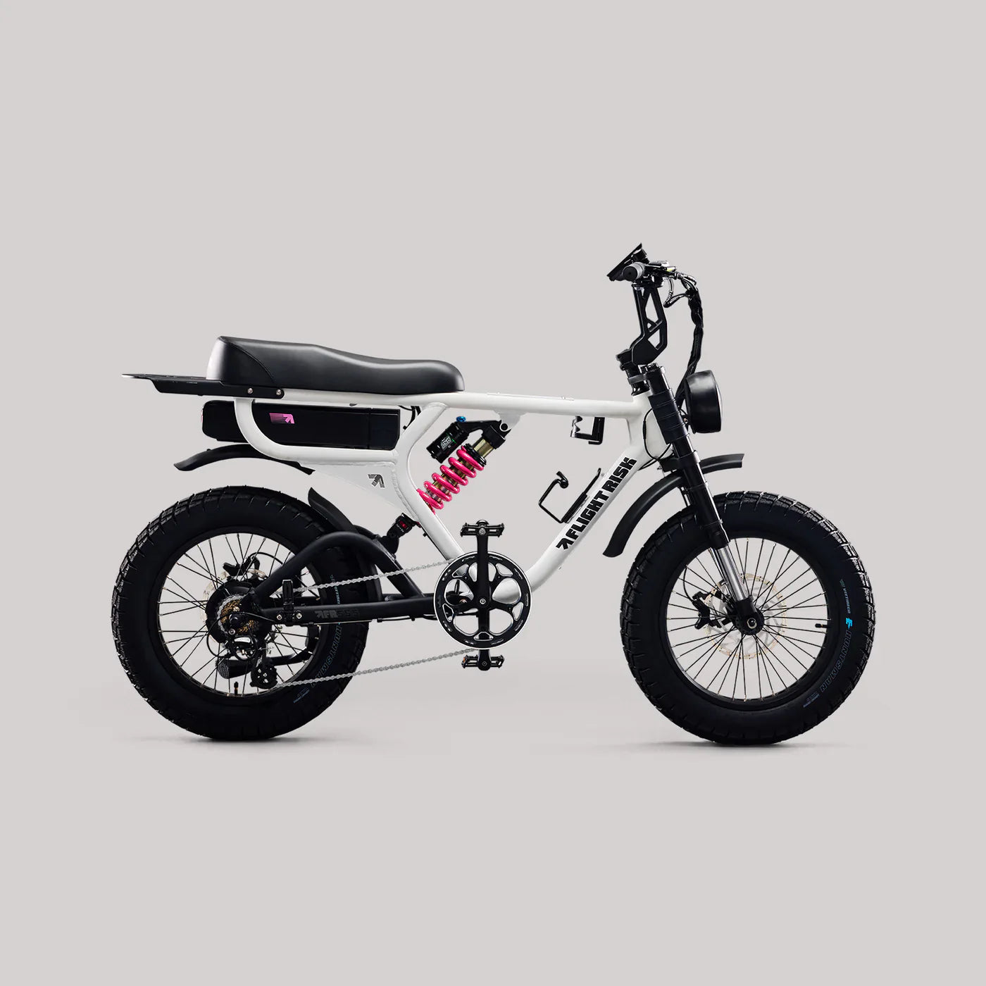 Flight Risk FR555 eBike  6 Months Free Service - White