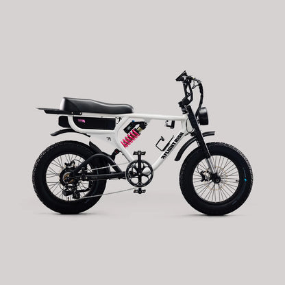 Flight Risk FR555 eBike  6 Months Free Service - White