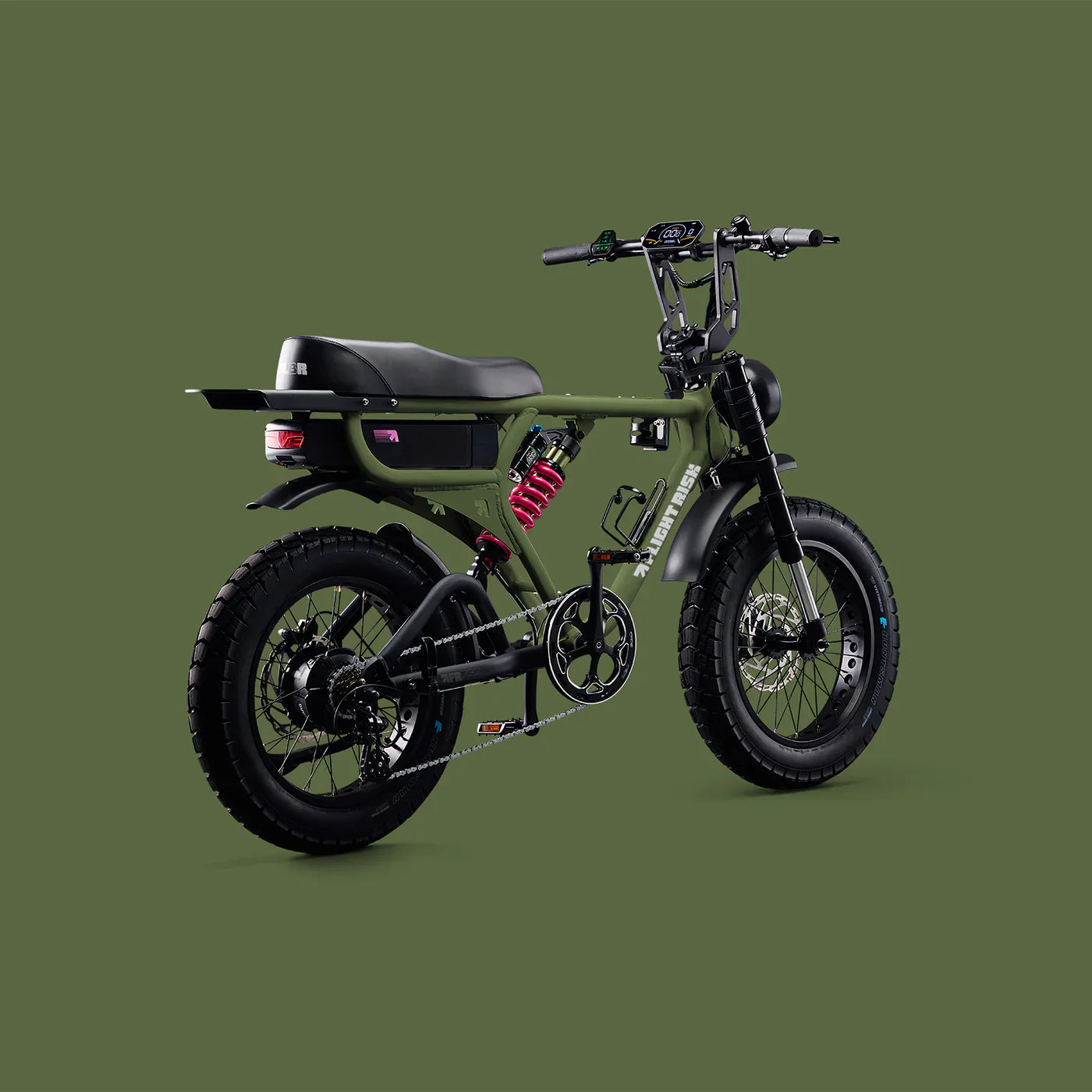 Flight Risk FR555  eBike 6 Months Free Service - Olive