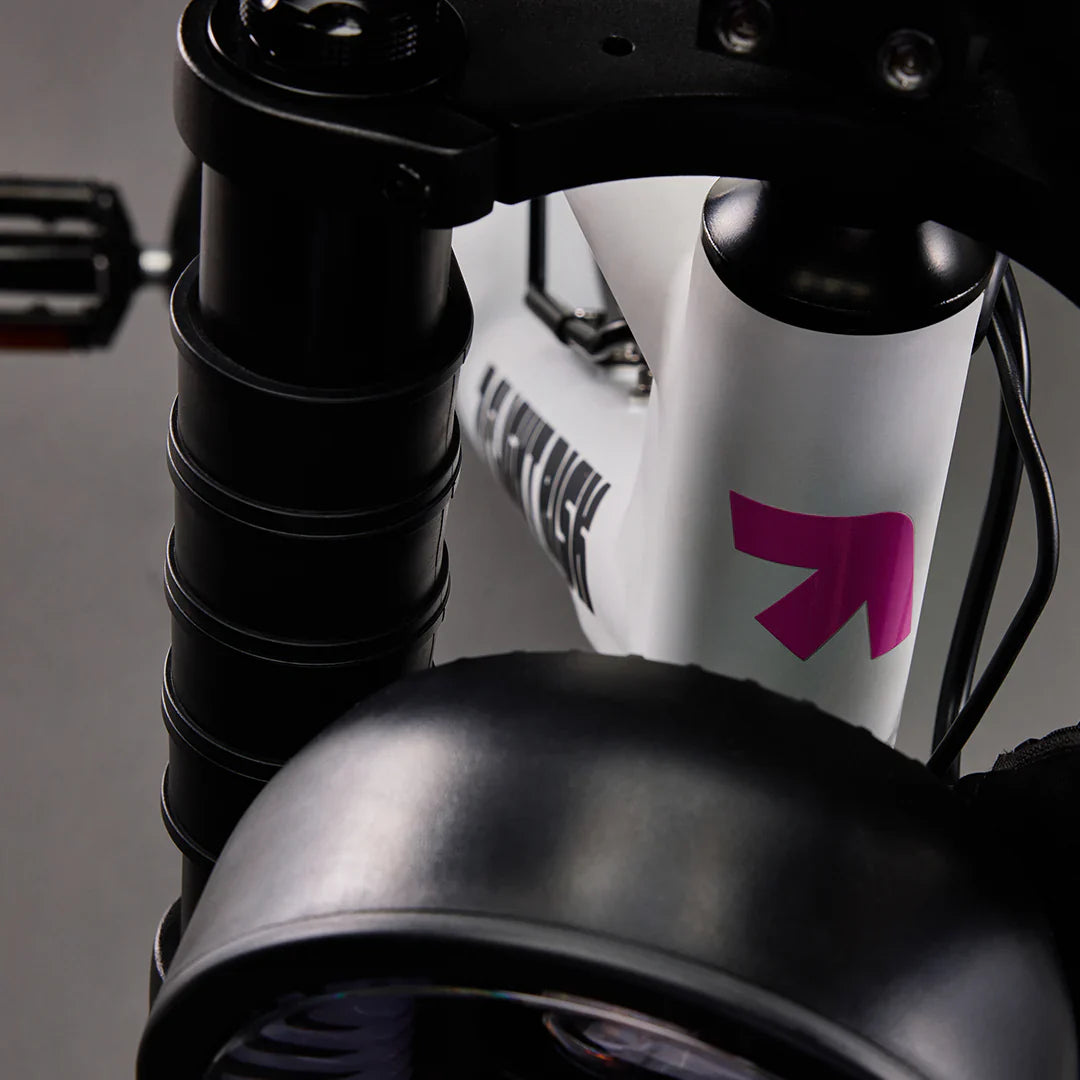 Flight Risk FR555 eBike  6 Months Free Service - White