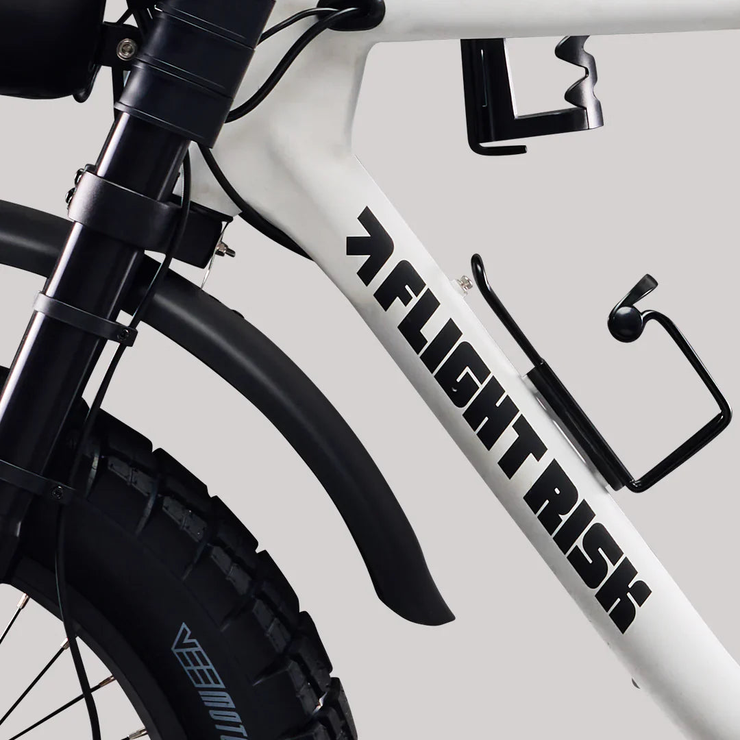 Flight Risk FR555 eBike  6 Months Free Service - White