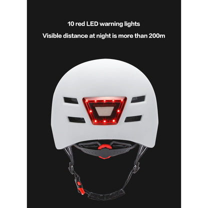 HELMET FRONT & REAR LIGHTS Bicycle/ Scooter Safety helmet - EOzzie Electric Vehicles