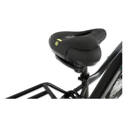 kristall stellar ebike seat in black colour