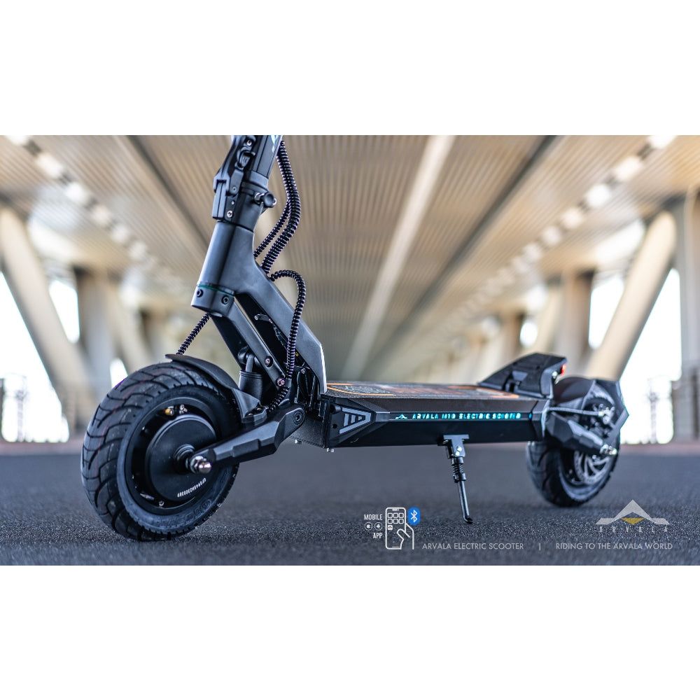 Arvala M10-PRO Electric Scooter 2024 Dual Motor Bluetooth APP 6 Months Free Service