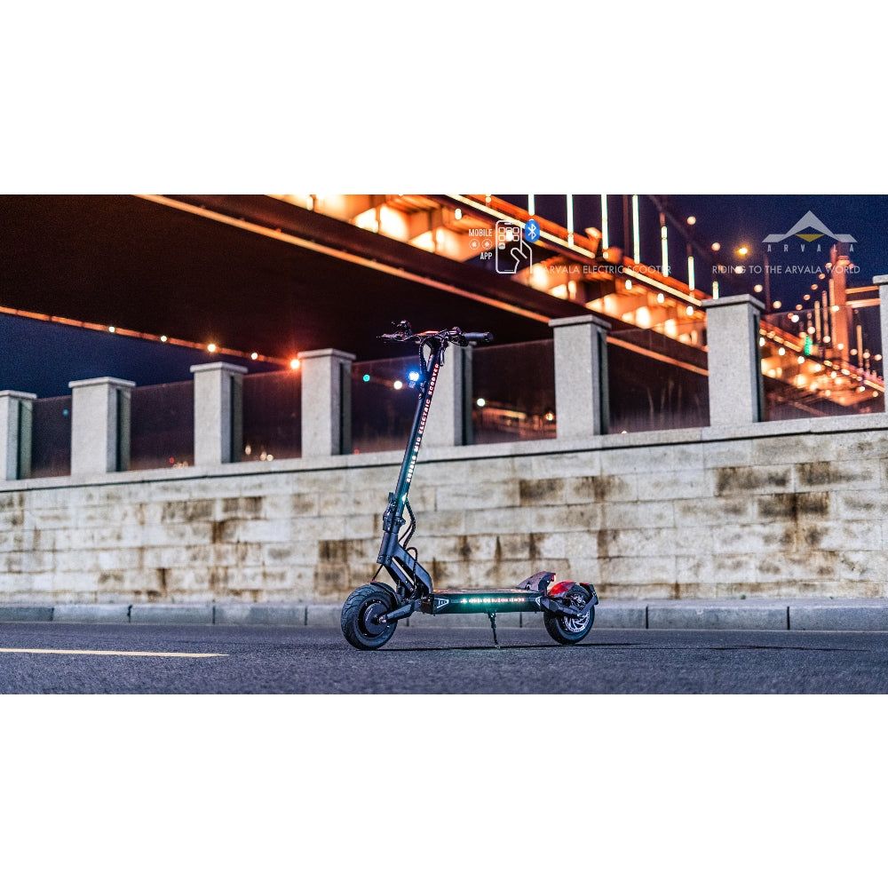 Arvala M10-PRO Electric Scooter 2024 Dual Motor Bluetooth APP 6 Months Free Service