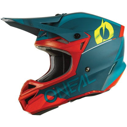 Oneal  5 SRS Haze V.22 Blue/Red Helmet