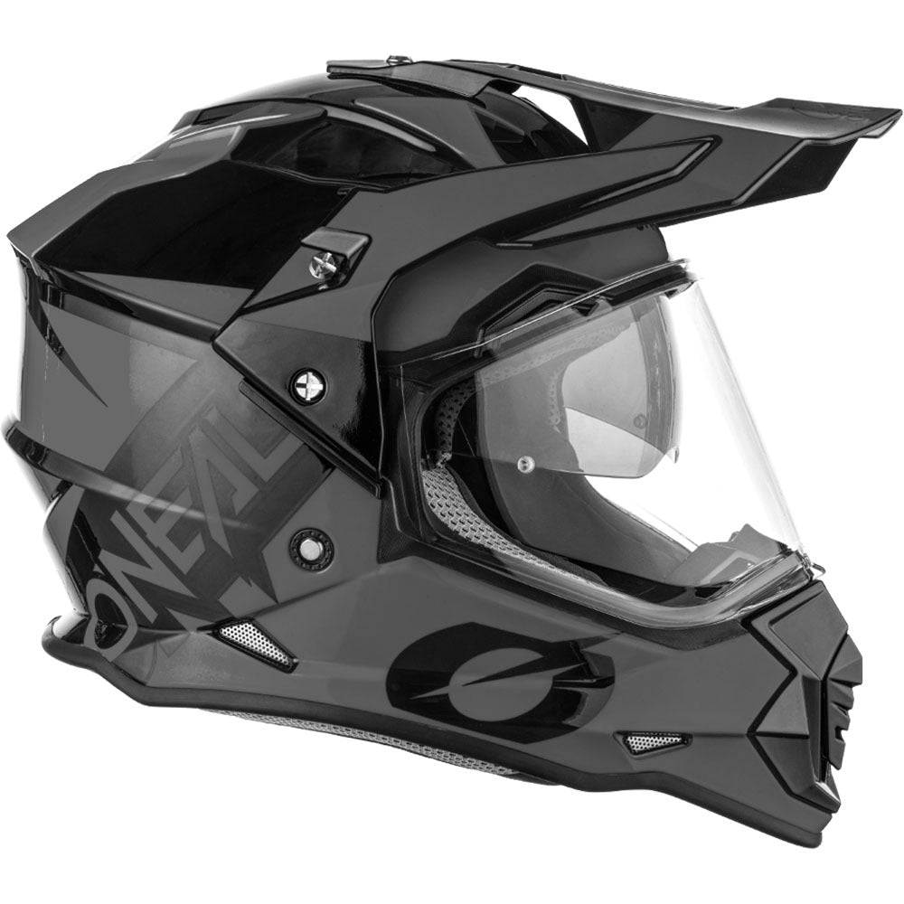 ONEAL 2023 SIERRA 2 BLACK / GREY DUAL SPORT HELMET