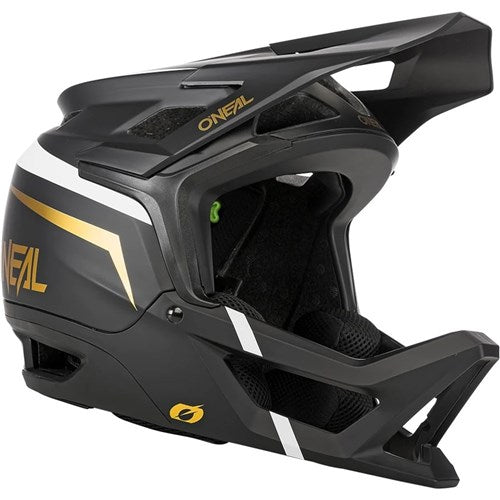 Helmet Oneal 23 Transition Helmet Flash Blk with Gold (LG)