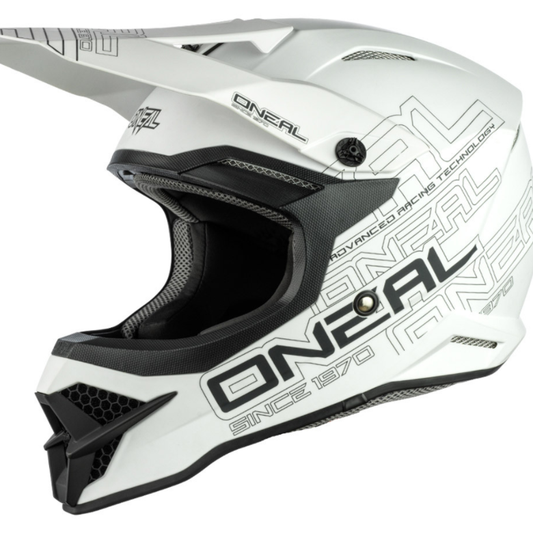 ONEAL 2021 3 SERIES FLAT 2.0 WHITE HELMET