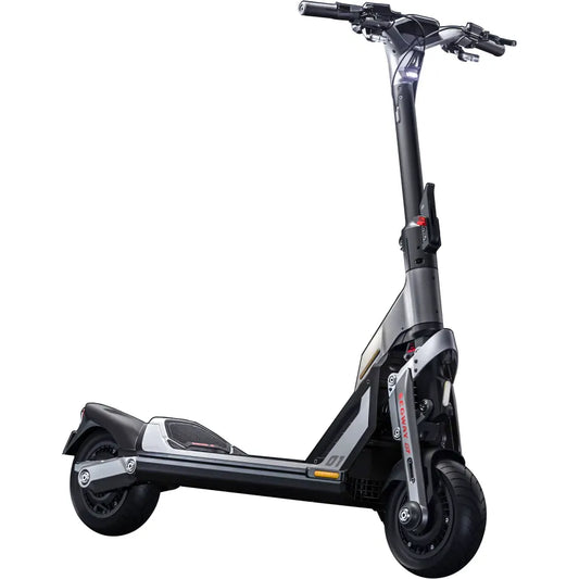 segway ninebot gt1 in black and dark silver colour
