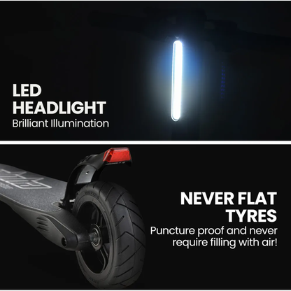 ALPHA Carbon Gen III 250W 10Ah Electric Scooter Suspension 6 Months Free Service