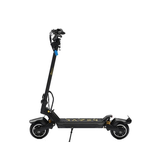 bexly raven electric scooter in black colour
