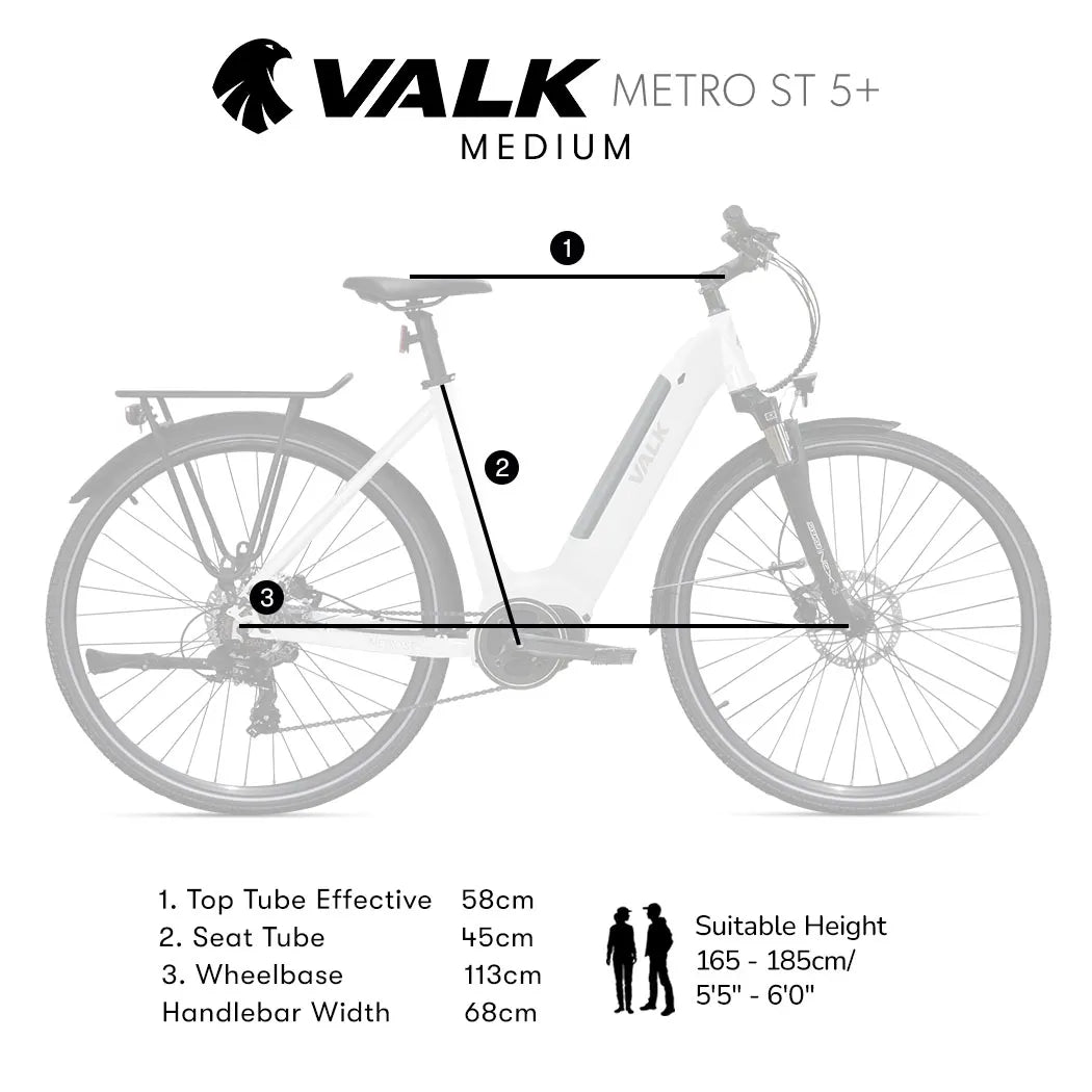 VALK Metro ST 5+ | Step-Through E-Bike