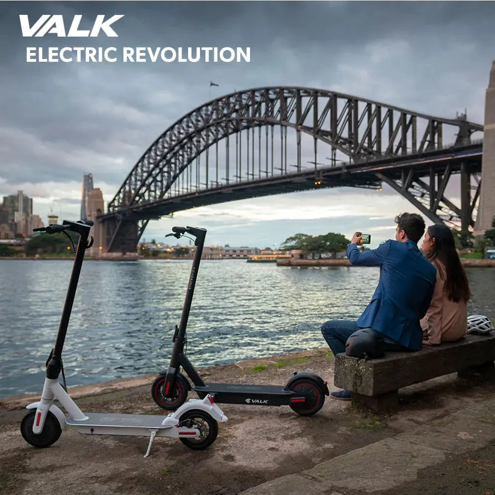 VALK Synergy 5 Electric Scooter 400W 7.5 Ah Battery Suspension 6 Months Free Service