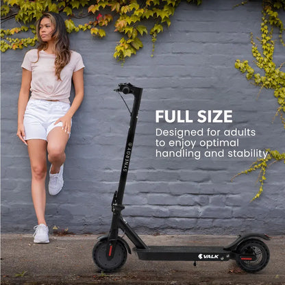 VALK Synergy 5 Electric Scooter 400W 7.5 Ah Battery Suspension 6 Months Free Service