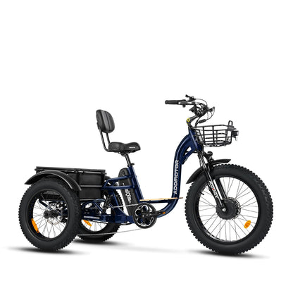 Addmotor Grandtan X Full-Suspension Electric Trike 6 Months Free Service