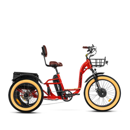 Addmotor Grandtan X Full-Suspension Electric Trike 6 Months Free Service