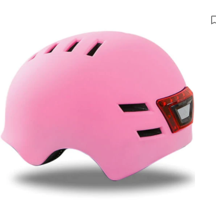 HELMET FRONT & REAR LIGHTS Bicycle/ Scooter Safety helmet - EOzzie Electric Vehicles