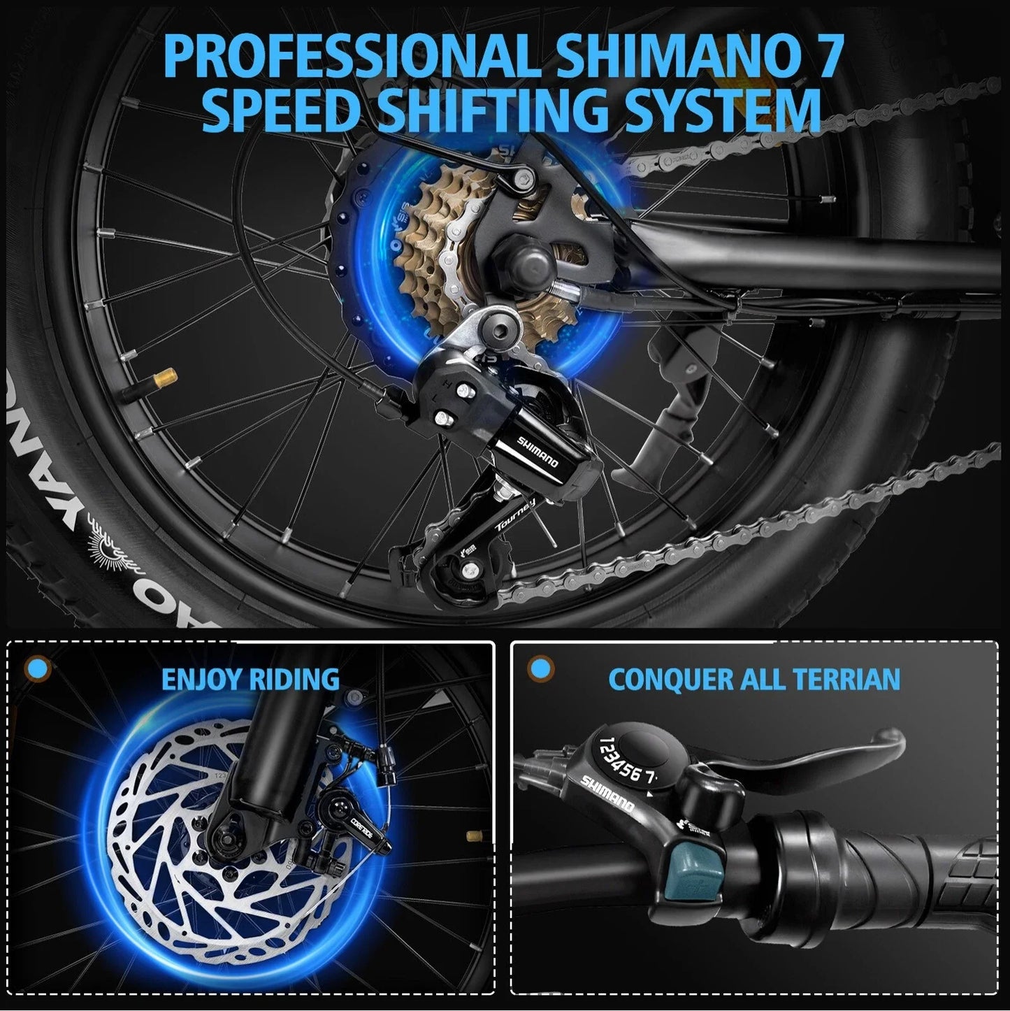 Titan ebike 15Ah eBike 48V 6 Months Free Service