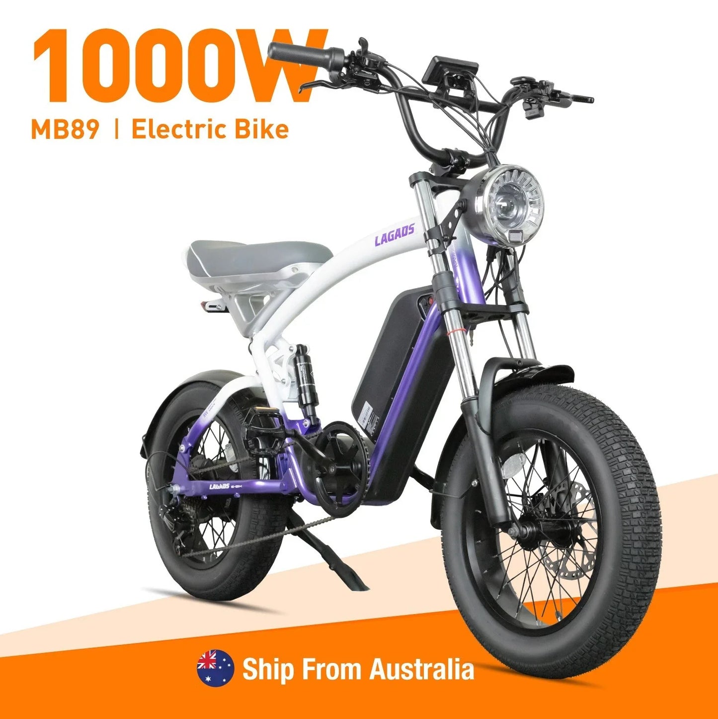 CityBeast eBike All-Terrain Bike 48V18.2AH Battery 6 Months Free Service