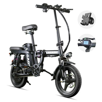 Kong Super Compact eBike 48V 12.5AH Max Speed 50KM/H Folding 6 Months Free Service