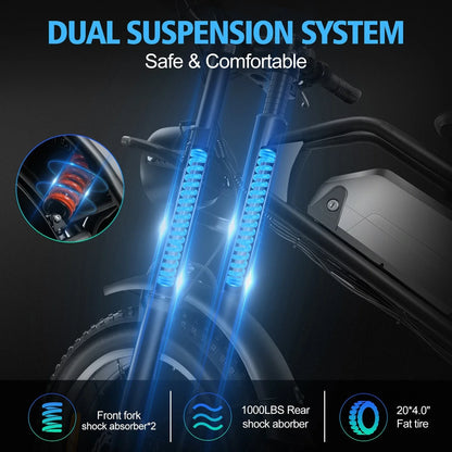 Titan ebike 15Ah eBike 48V 6 Months Free Service