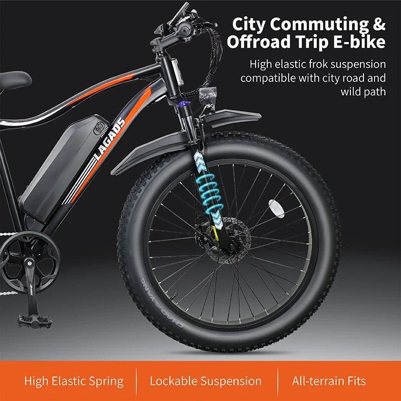 Thunder eBike Fat Wheel 48v14.5Ah 6 Months Free Service