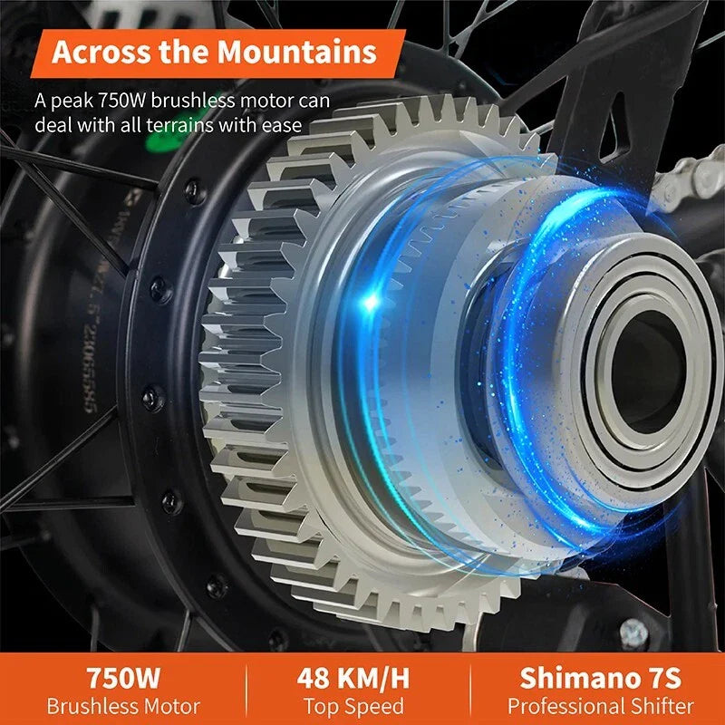 XMen eBike 48V 17.5Ah Battery 6 Months Free Service