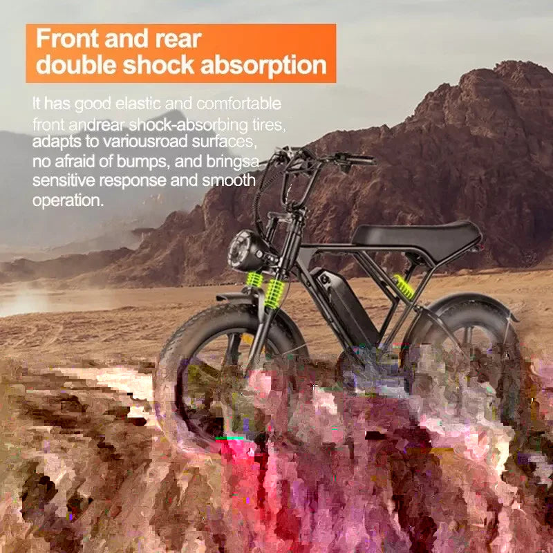 Falcon eBike Hydraulic Brake 48V 15Ah Battery 6 Months Free Service