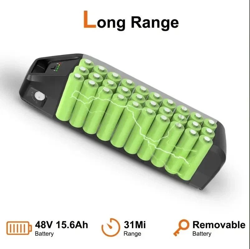 Tempest eBike 15.6Ah Battery 6 Months Free Service