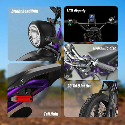 Storm eBike 48V18Ah Battery 6 Months Free Service